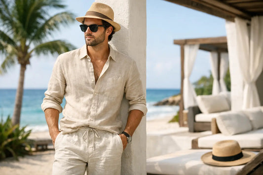 Mens Linen Resort Wear That Always Looks Easy