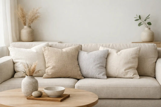 Linen Cushion Covers for Minimalist Decor