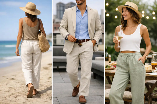 How to Style Linen Trousers for Every Summer Plan