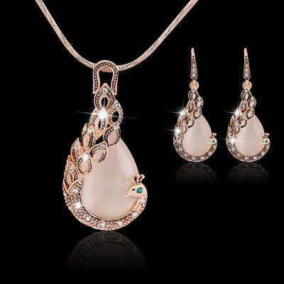 Peacock Jewelry Set | Highridge Global
