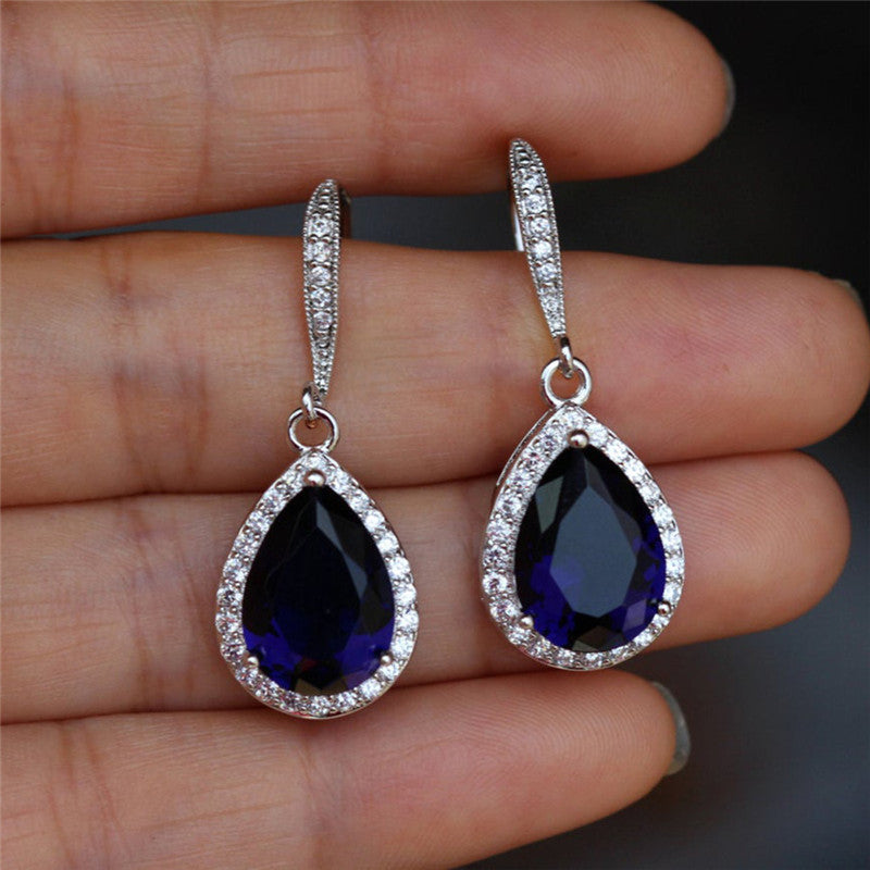 Zircon Drop Earrings | Highridge Global