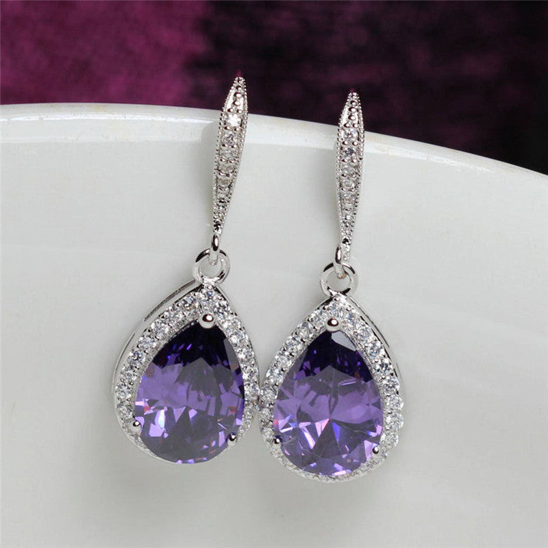 Zircon Drop Earrings | Highridge Global