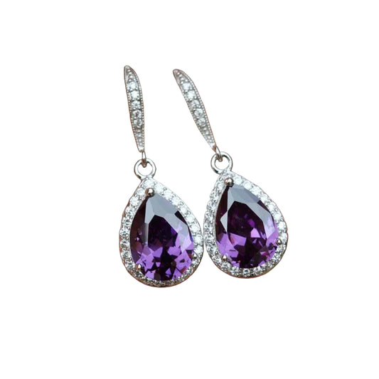 Zircon Drop Earrings | Highridge Global