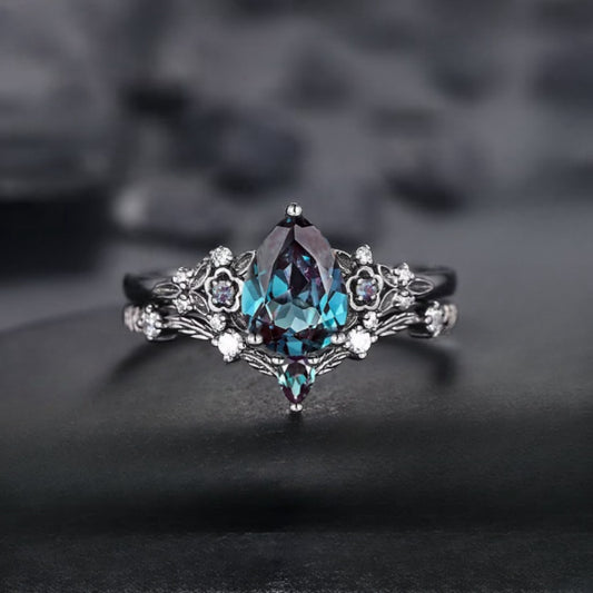 Vintage Flower Ring (Alloy) | Highridge Global