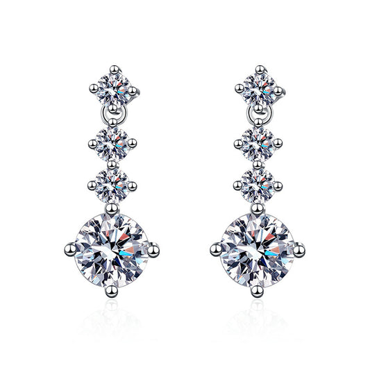Moissanite Earrings | Highridge Global